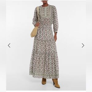 ISABEL MARANT Mafezia floral silk maxi dress FR38 $2395